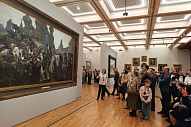 Посещение выставки Передвижники 06