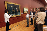 Посещение выставки Передвижники 04