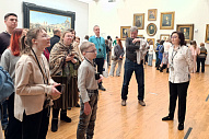 Посещение выставки Передвижники 05